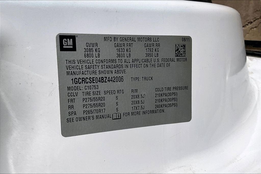 2011 Chevrolet Silverado 1500 LT