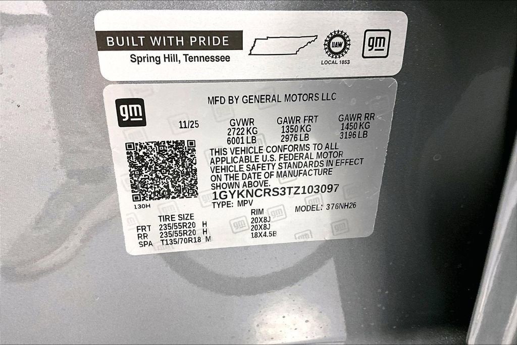 2026 Cadillac XT5 Premium Luxury