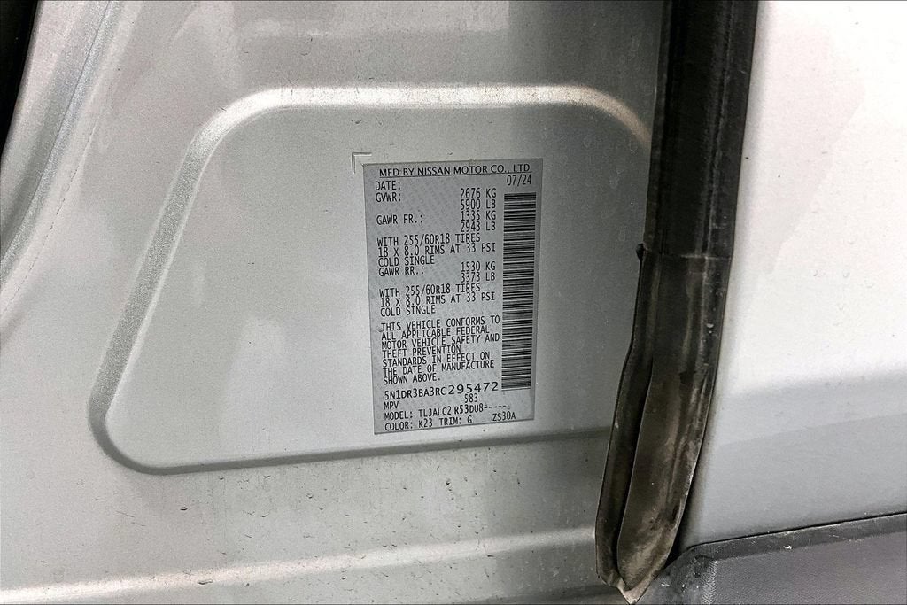 2024 Nissan Pathfinder SV