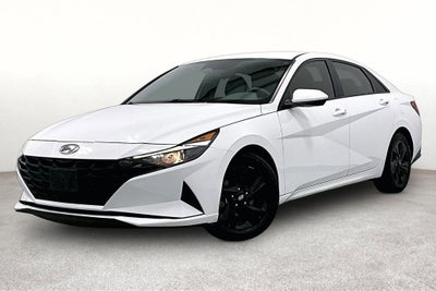 2022 Hyundai Elantra Hybrid Blue