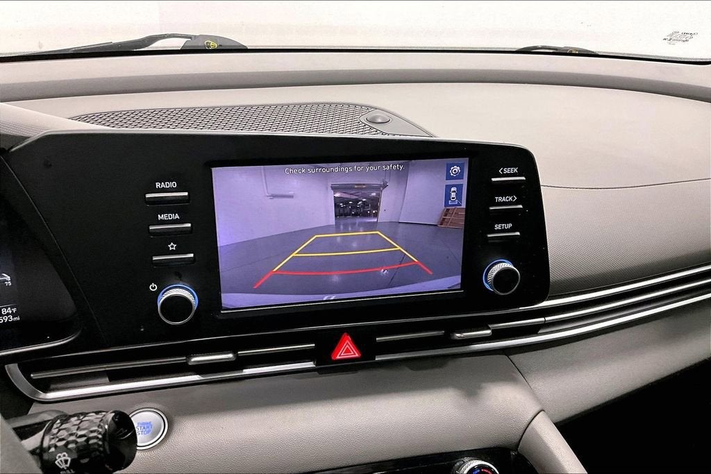 2022 Hyundai Elantra Hybrid Blue