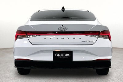 2022 Hyundai Elantra Hybrid Blue