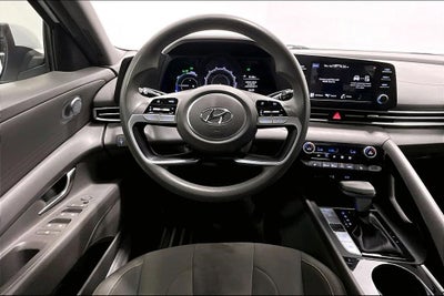 2022 Hyundai Elantra Hybrid Blue
