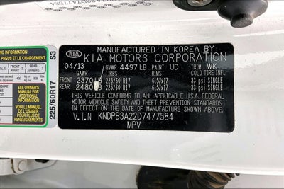 2013 Kia Sportage LX