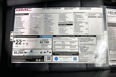 2026 GMC Acadia Elevation