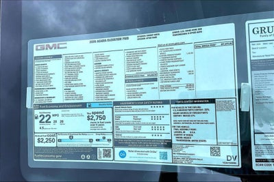 2026 GMC Acadia Elevation