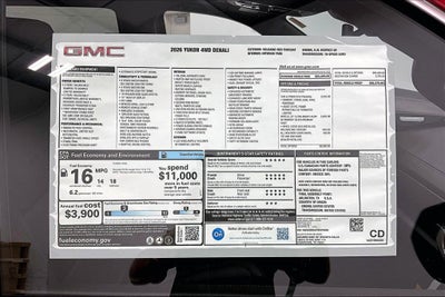 2026 GMC Yukon Denali