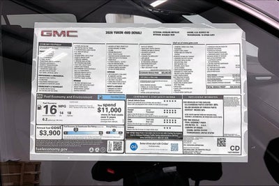 2026 GMC Yukon Denali