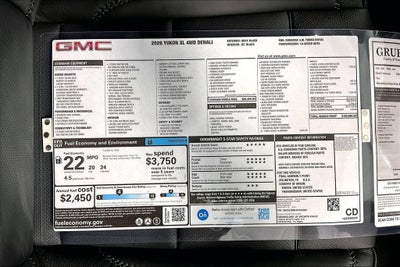 2026 GMC Yukon XL Denali