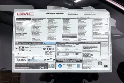 2026 GMC Yukon XL Denali