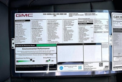2026 GMC Sierra 2500 HD AT4