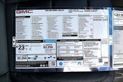 2026 GMC Sierra 1500 AT4