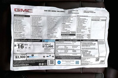 2026 GMC Sierra 1500 Denali