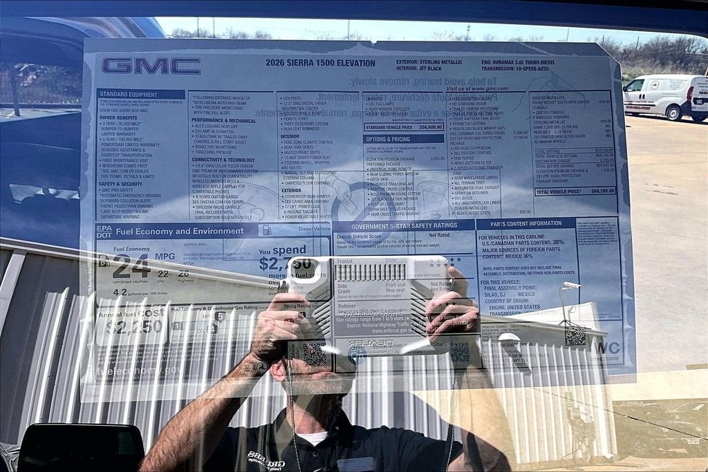 2026 GMC Sierra 1500 Elevation