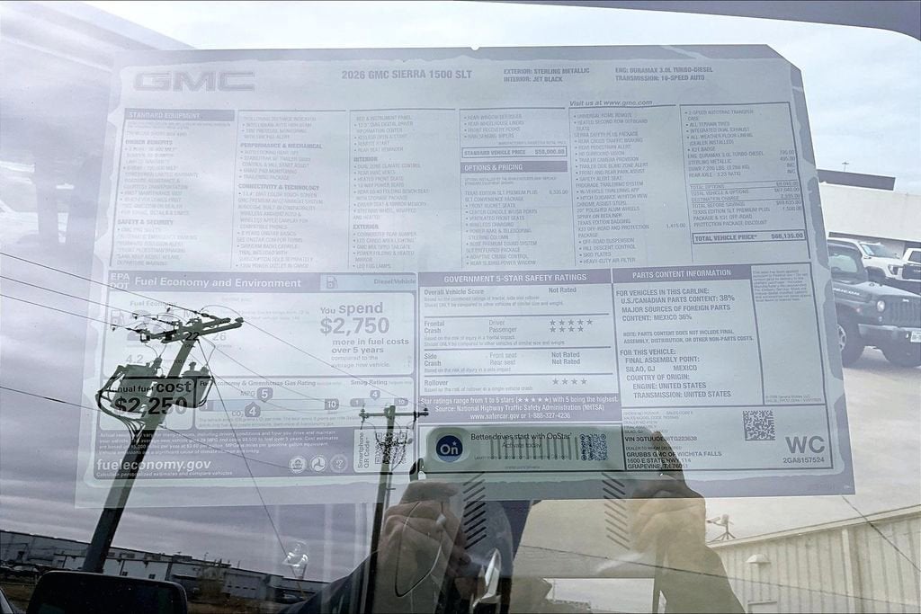 2026 GMC Sierra 1500 SLT