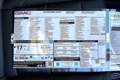 2026 GMC Sierra 1500 SLT