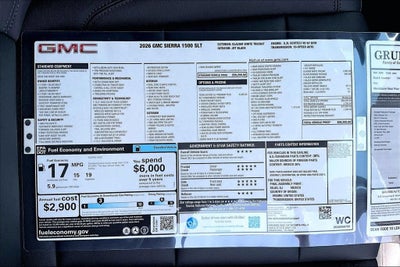 2026 GMC Sierra 1500 SLT