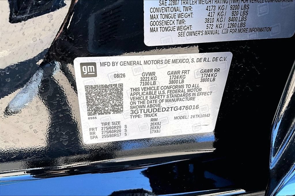 2026 GMC Sierra 1500 SLT
