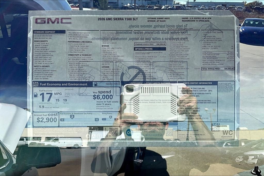 2026 GMC Sierra 1500 SLT