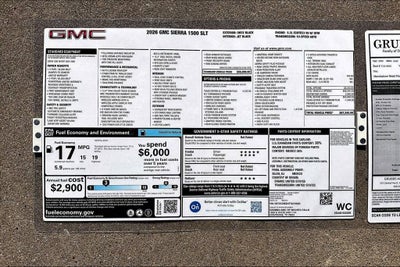 2026 GMC Sierra 1500 SLT