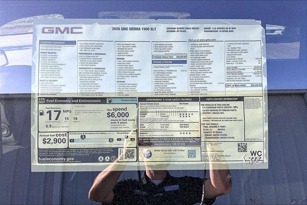 2026 GMC Sierra 1500 SLT