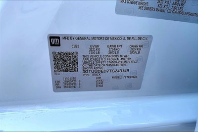 2026 GMC Sierra 1500 SLT