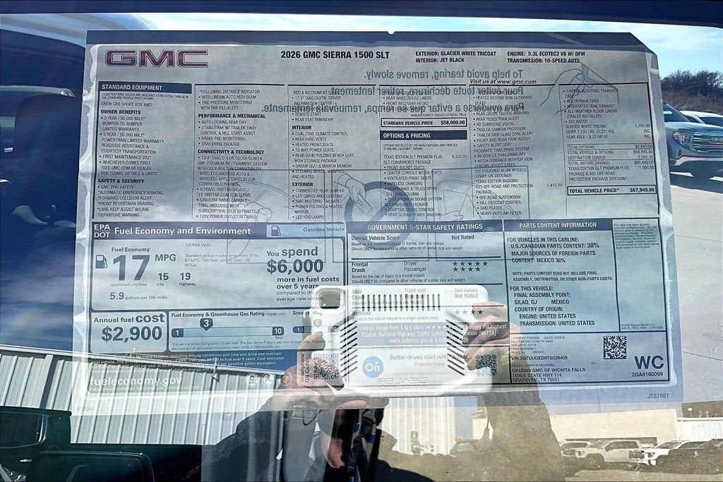 2026 GMC Sierra 1500 SLT