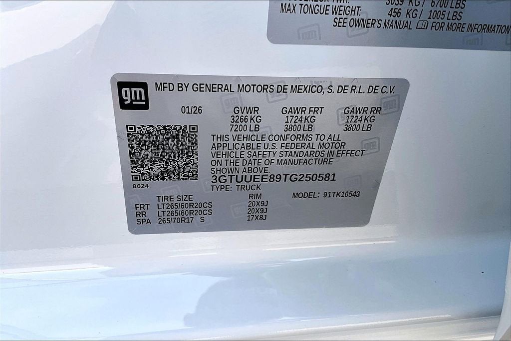 2026 GMC Sierra 1500 AT4