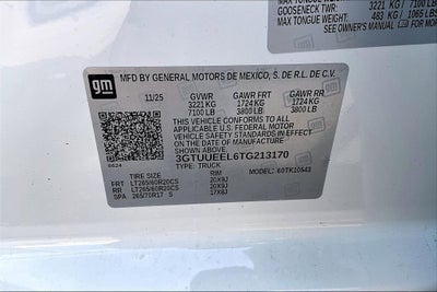 2026 GMC Sierra 1500 AT4