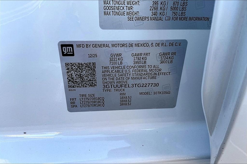 2026 GMC Sierra 1500 AT4X