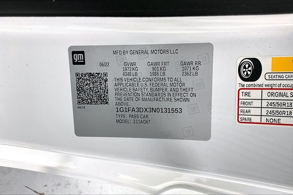 2022 Chevrolet Camaro 1LT
