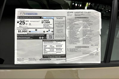 2026 Mazda Mazda CX-50 2.5 Turbo