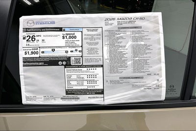 2026 Mazda Mazda CX-50 2.5 S Meridian Edition