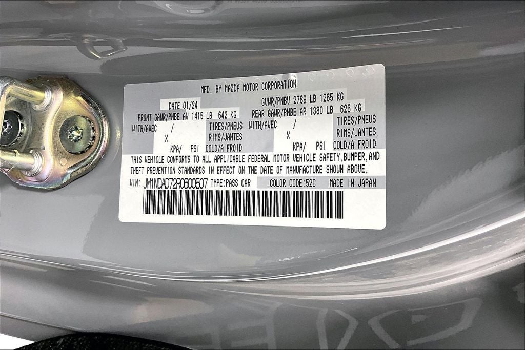 2024 Mazda Mazda MX-5 Miata Grand Touring