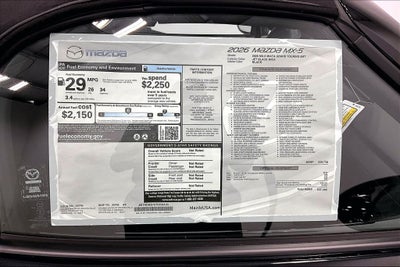 2026 Mazda Mazda MX-5 Miata Grand Touring