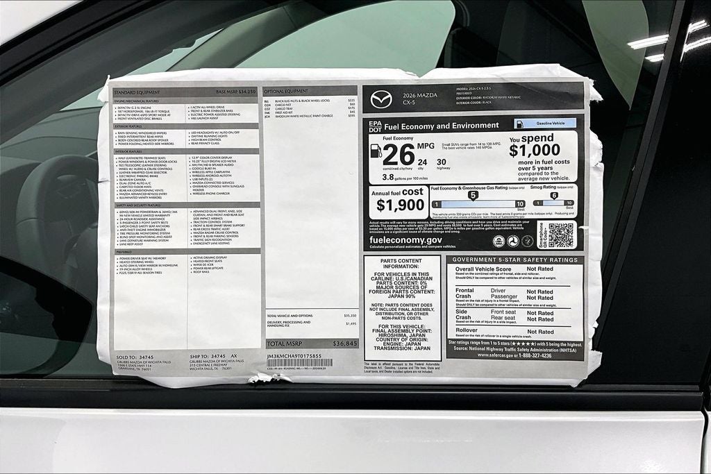 2026 Mazda Mazda CX-5 2.5 S Preferred