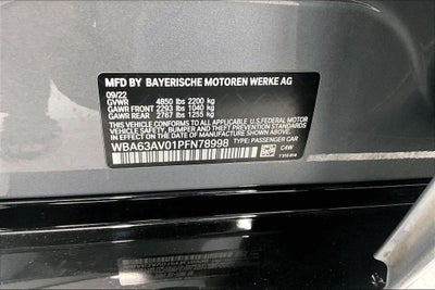 2023 BMW 4 Series 430i Gran Coupe