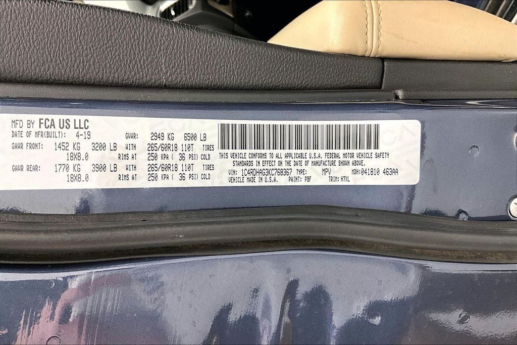 2019 Dodge Durango SXT Plus