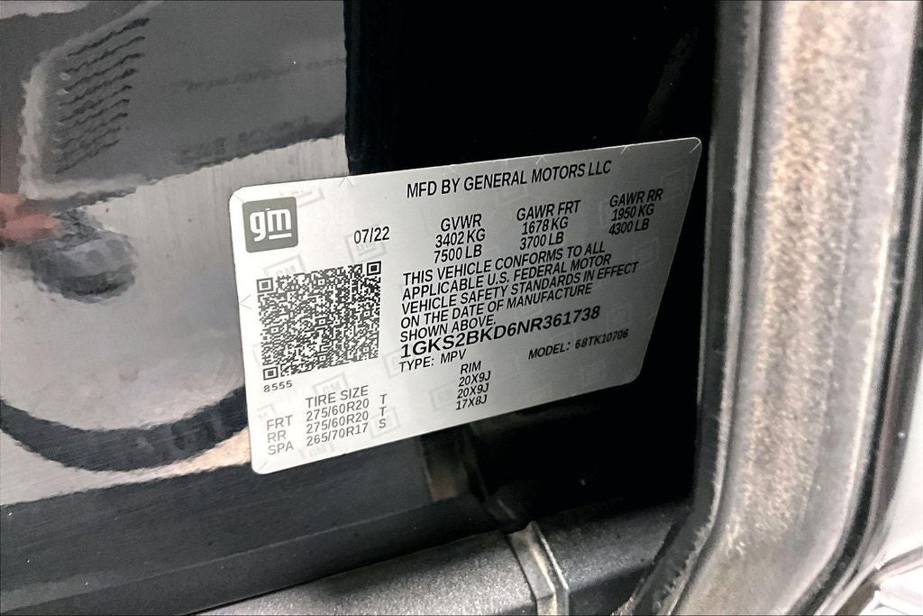 2022 GMC Yukon SLT