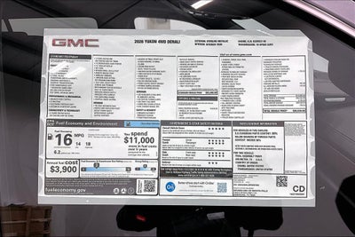 2026 GMC Yukon Denali