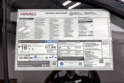 2026 GMC Yukon XL AT4 Ultimate