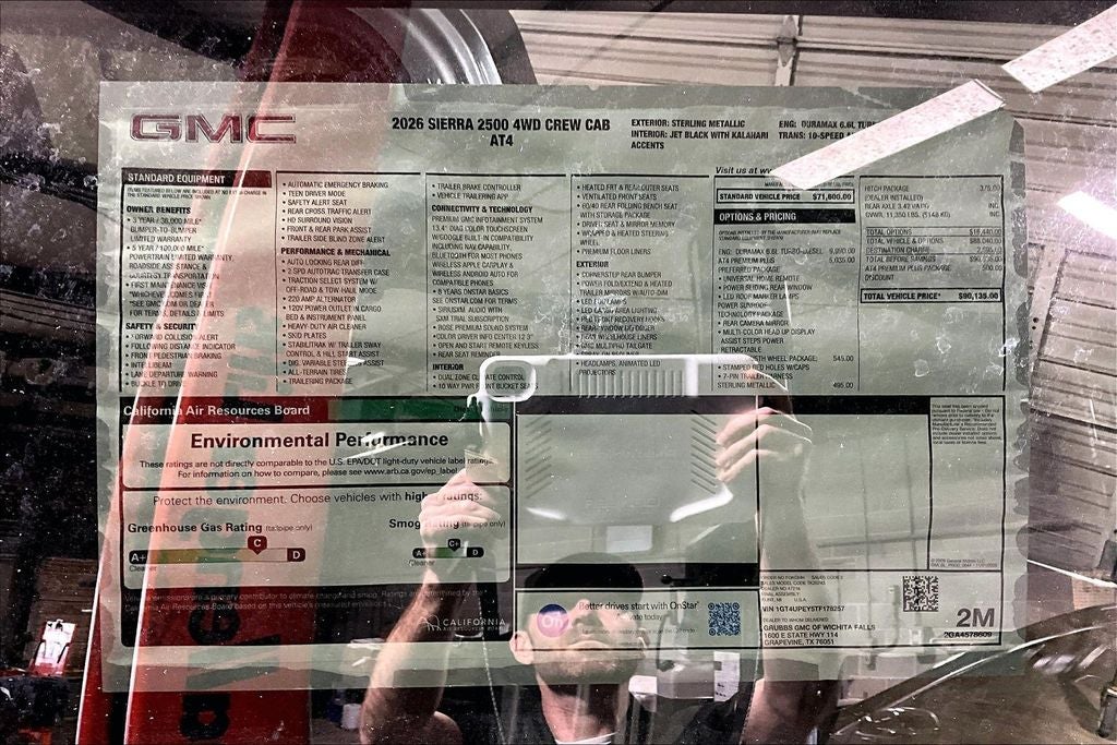 2026 GMC Sierra 2500HD AT4
