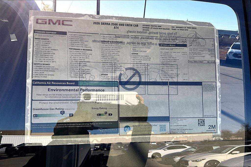 2026 GMC Sierra 2500HD AT4