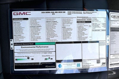 2026 GMC Sierra 2500HD AT4