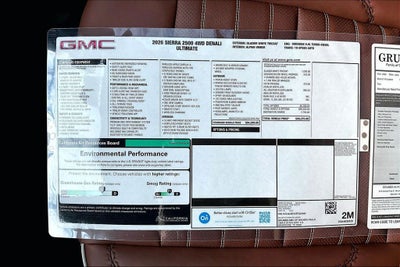 2026 GMC Sierra 2500HD Denali Ultimate