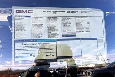 2026 GMC Sierra 2500HD AT4X