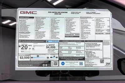 2026 GMC Canyon Elevation