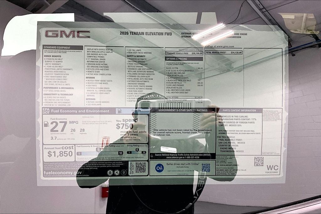 2026 GMC Terrain Elevation