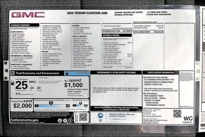 2026 GMC Terrain Elevation