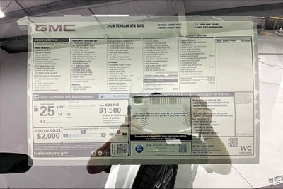 2026 GMC Terrain AT4